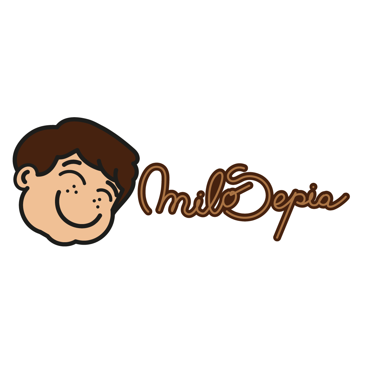 LOGO MILO SEPIA
